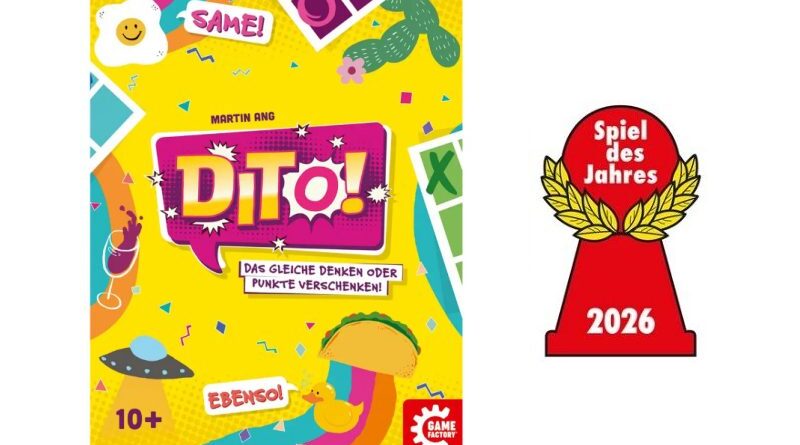 «Dito!» heisst das «Spiel des Jahres» 2026